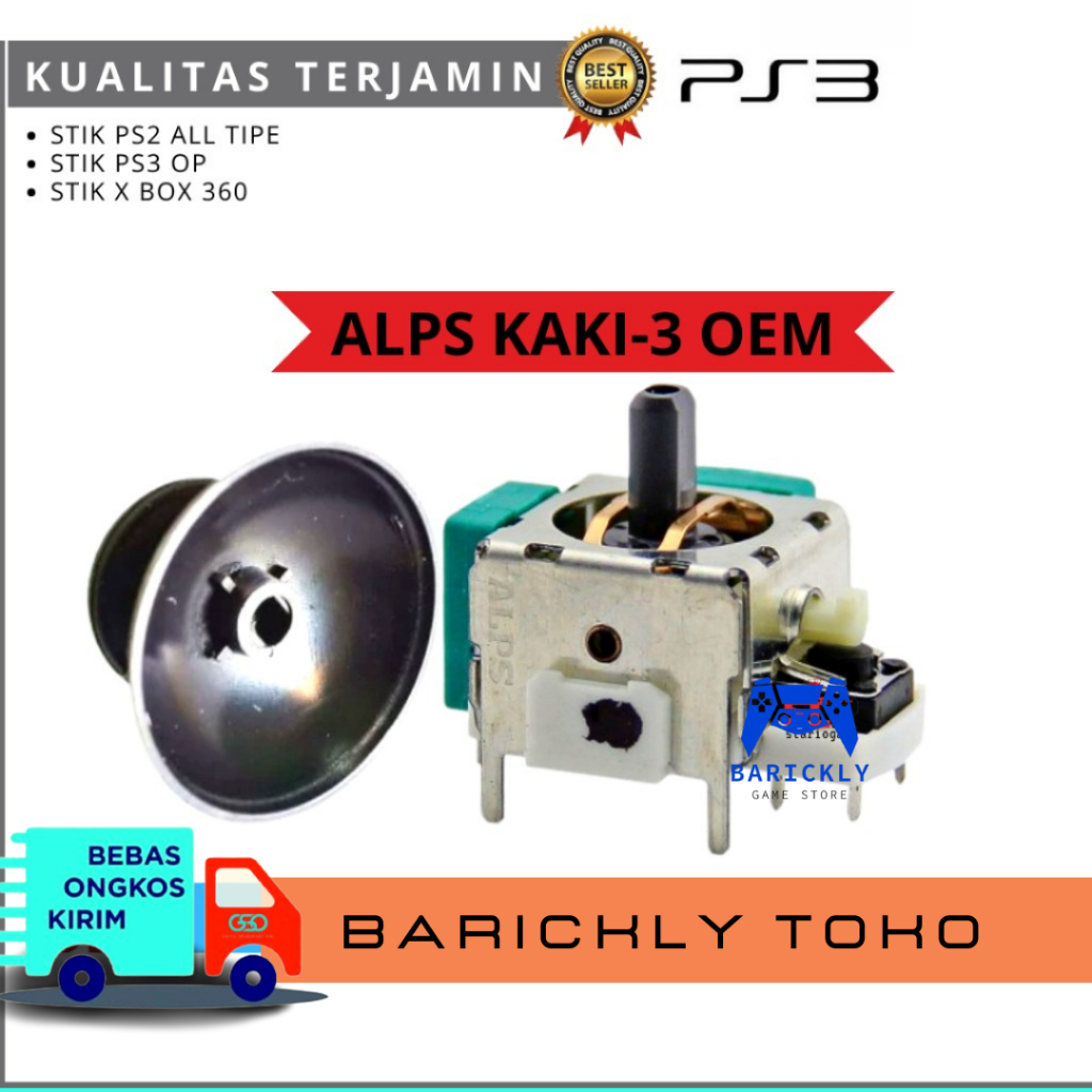 Analog stik PS2 Original ori pabrik TW OP Analog stick PS3 OP XBOX 360 STIK PLAYSTATION ALPS OEM