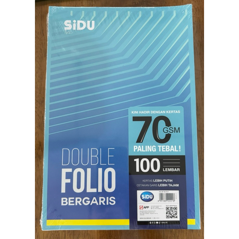 

Kertas Double Folio Bergaris Paperline 70 Gsm
