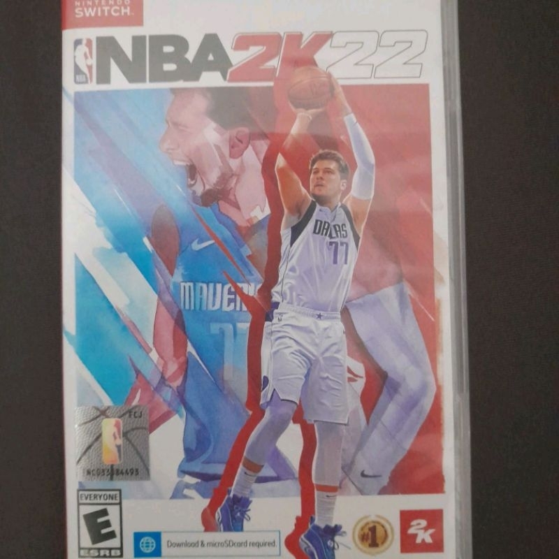 kaset Nintendo switch NBA 2K22