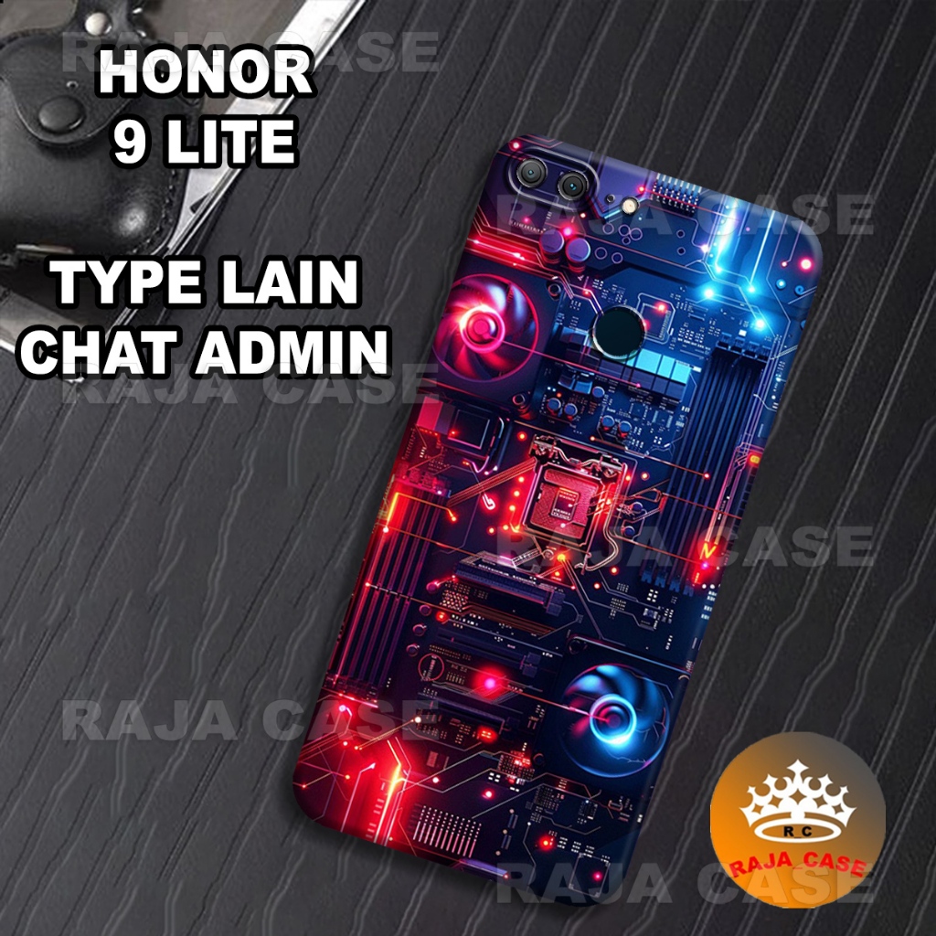 Rc31/Softase karet HONOR 9 LITE - Motif TRANSPARAN- Case HONOR 9 LITE - Casing - Silikon HONOR 9 LIT