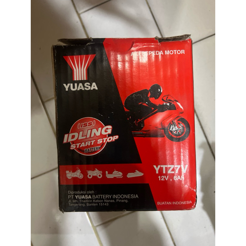 accu / aki nmax yuasa ytz7v