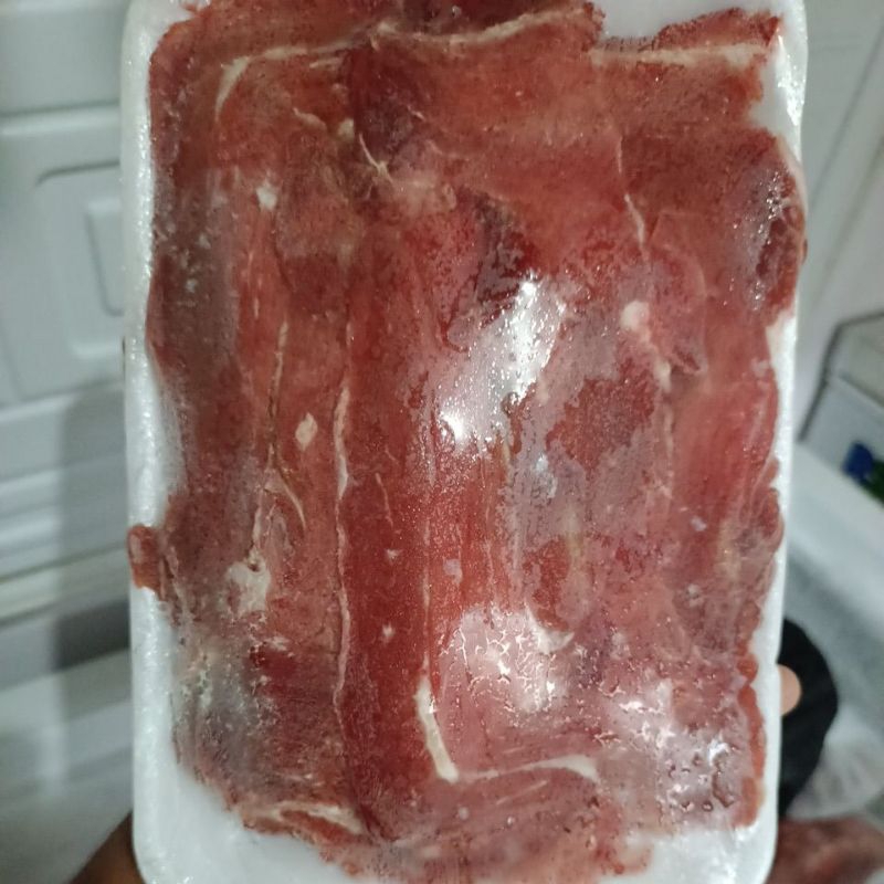 

beef slice teriyaki 500gr daging slice rendah lemak