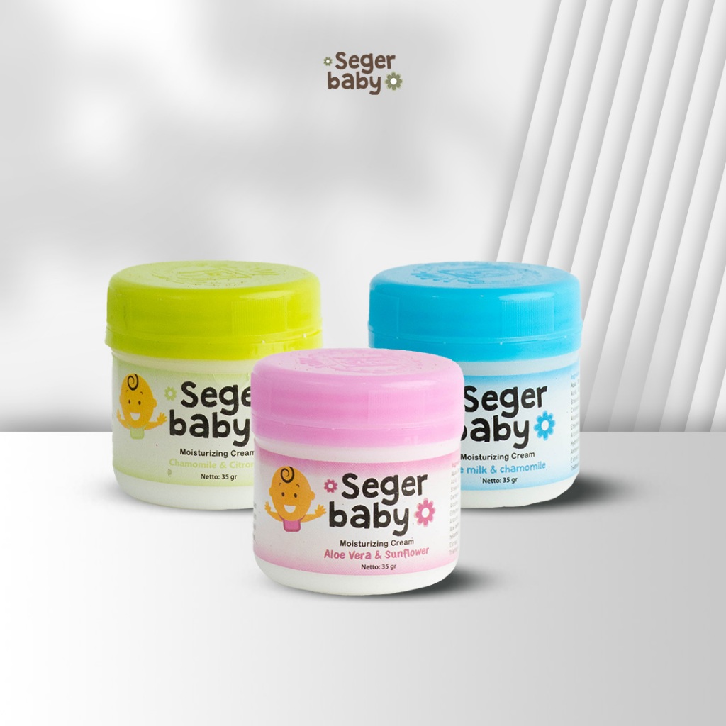 Seger Baby Moisturizing Cream All Varian 35gr | Baby Lotion Krim Bayi Melembabkan & Menghaluskan Kul
