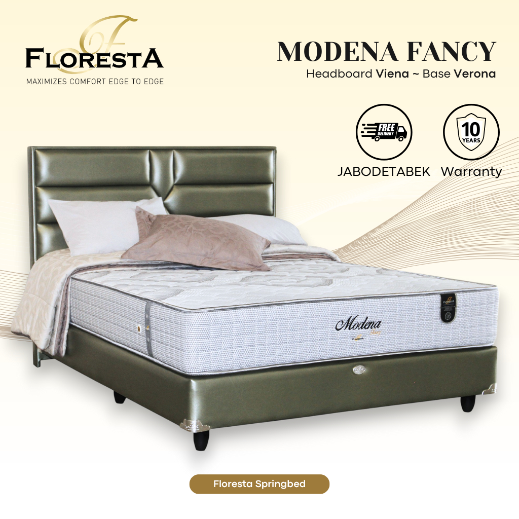 Kasur Springbed Floresta Orthopedic Modena Fancy