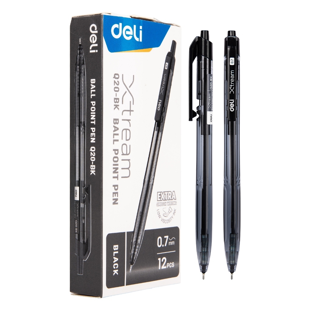 

Deli Pulpen / Ball Point Tulisan Halis Dengan Pen Mini tip Black EQ20