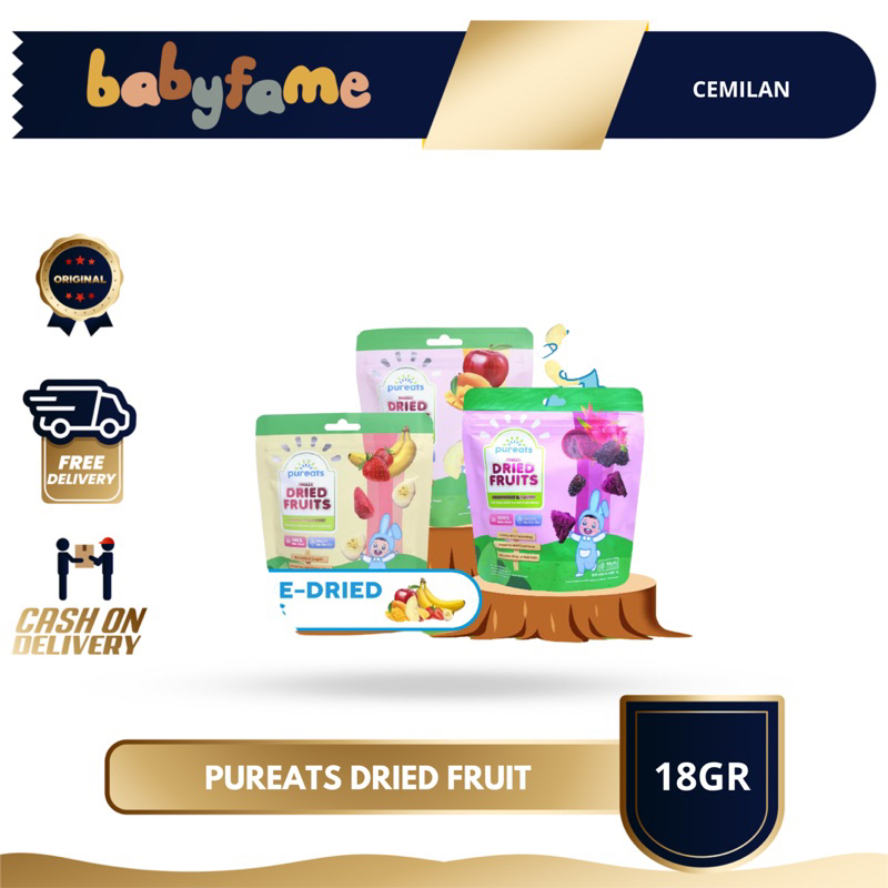 

PUREATS DRIED FRUIT | 18gr | CEMILAN
