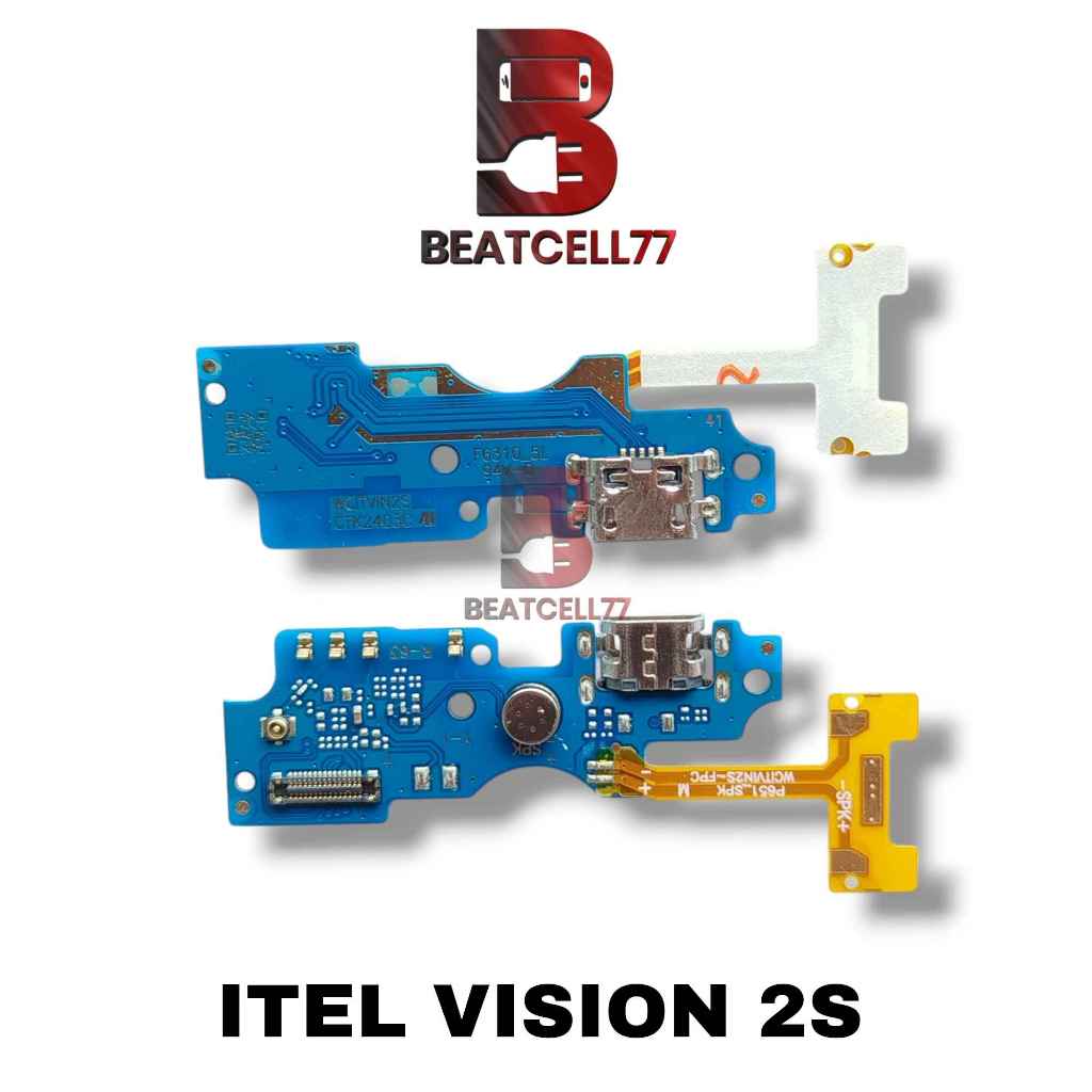 Konektor Charger Infinix Itel Vision 2s Papan Pcb