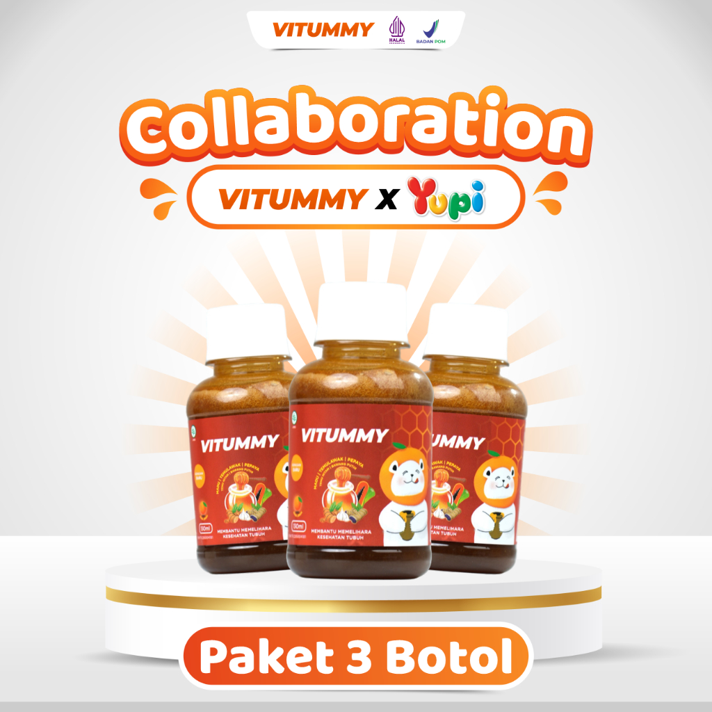 Madu Vitummy - Paket 3 botol 130ML