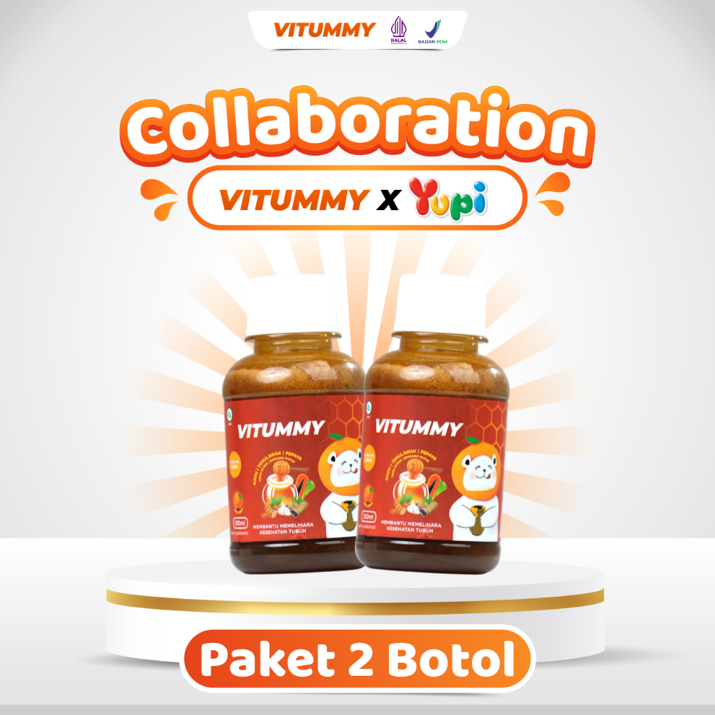 Paket 2 Botol - Madu Vitummy 130ML