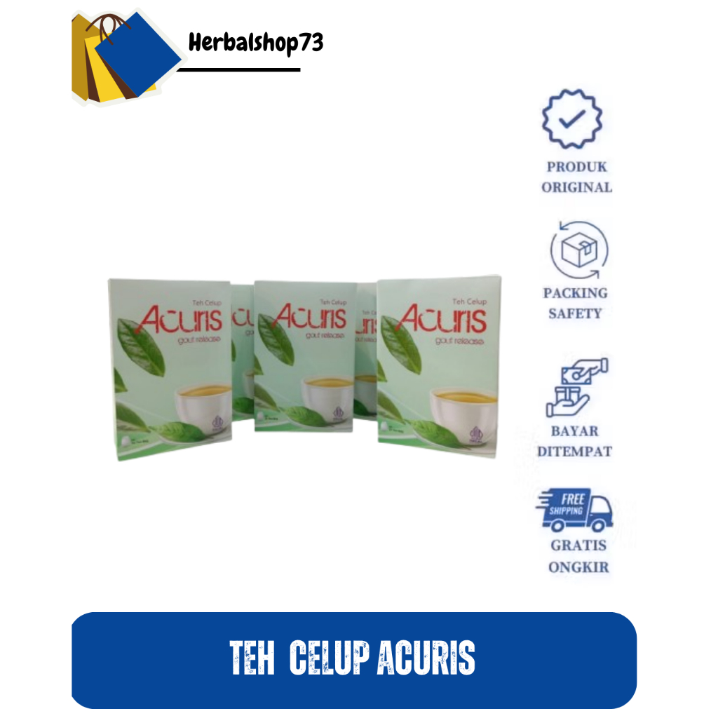 

TEH CELUP ACURIS MEMBANTU MEREDAKAN GEJALA ASAM URAT AMPUH 100% ORIGINAL