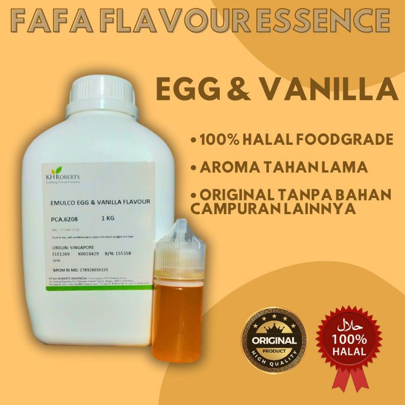 

Essen flavour essence egg vanila kh robert original