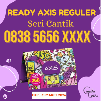 NOMOR CANTIK AXIS / KARTU PERDANA AXIS CANTIK / NOMOR AXIS CANTIK SPESIAL TERMURAH / PERDANA AXIS NO