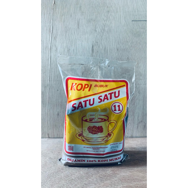 

Kopi Satu-Satu 11 kemasan 250 gram