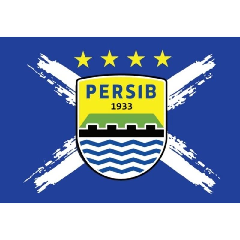 BENDERA BESAR PERSIB BANDUNG PRINT SUBLIM 90×130