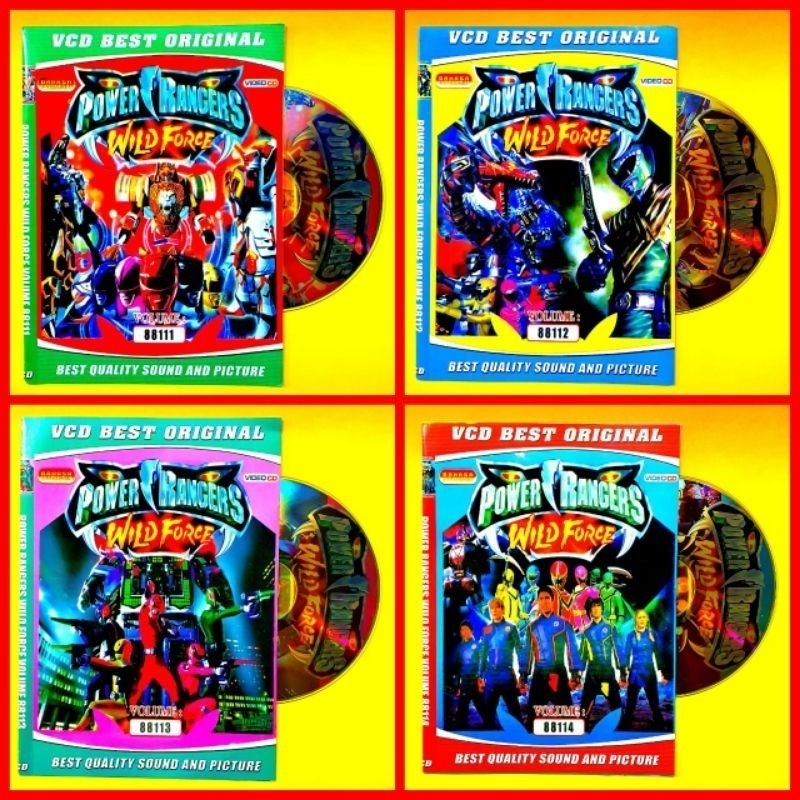 KASET VCD POWER RANGERS
