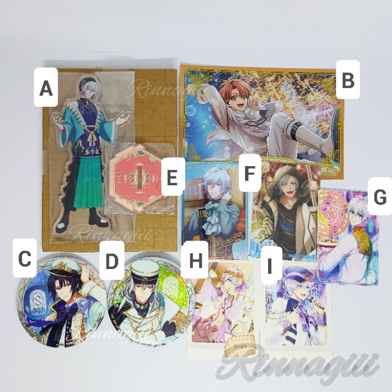 

IDOLSH 7 Photocard Postcard Sogo Nagi Tamaki Mistuki