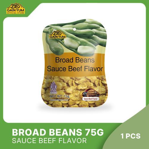 

GainYum Kacang Koro Sauce Sapi 75gr Gain Yum Broad Beans Sauce Beef 75G