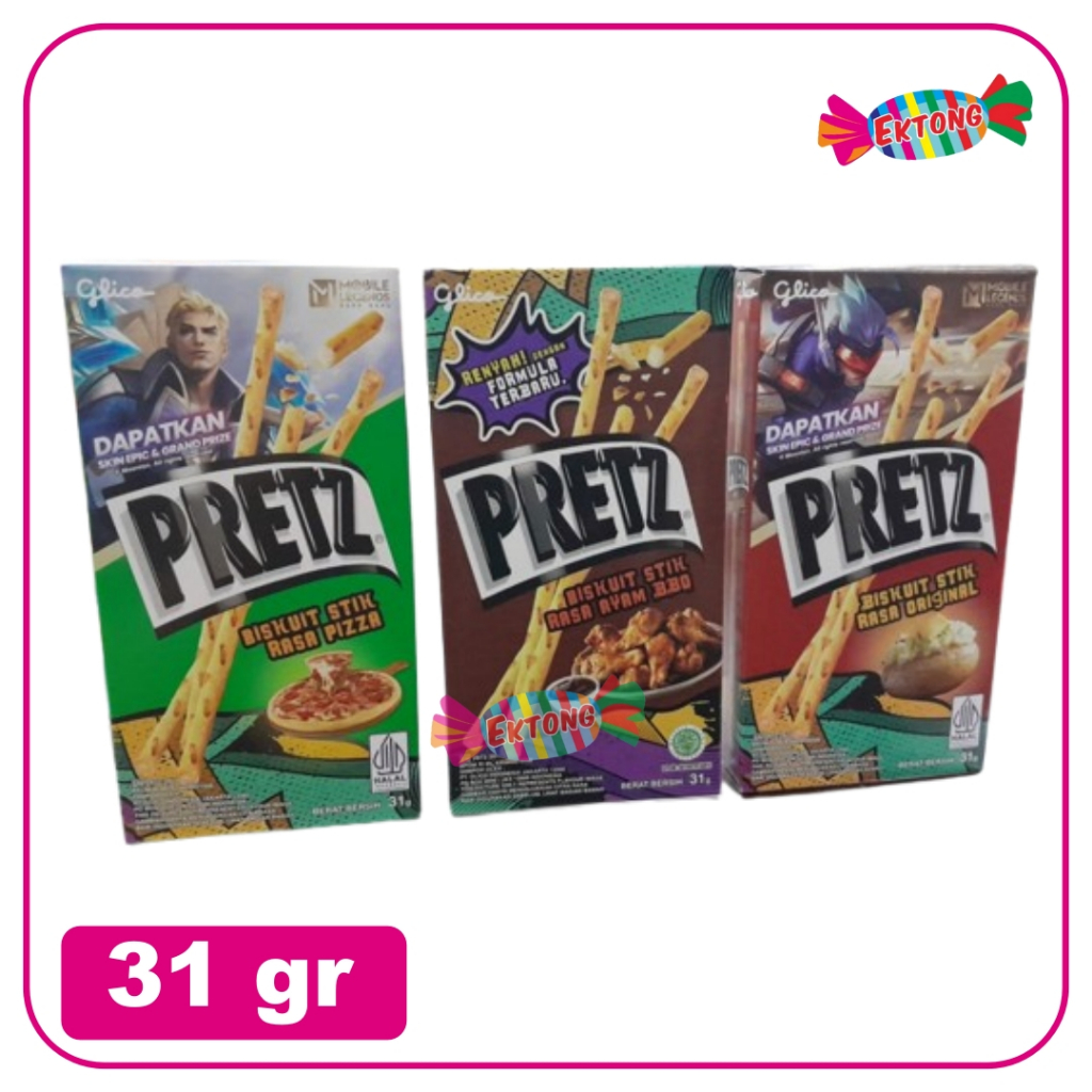 

GLICO PRETZ BISCUIT STIK 31gr - PIZZA / AYAM BBQ / ORIGINAL