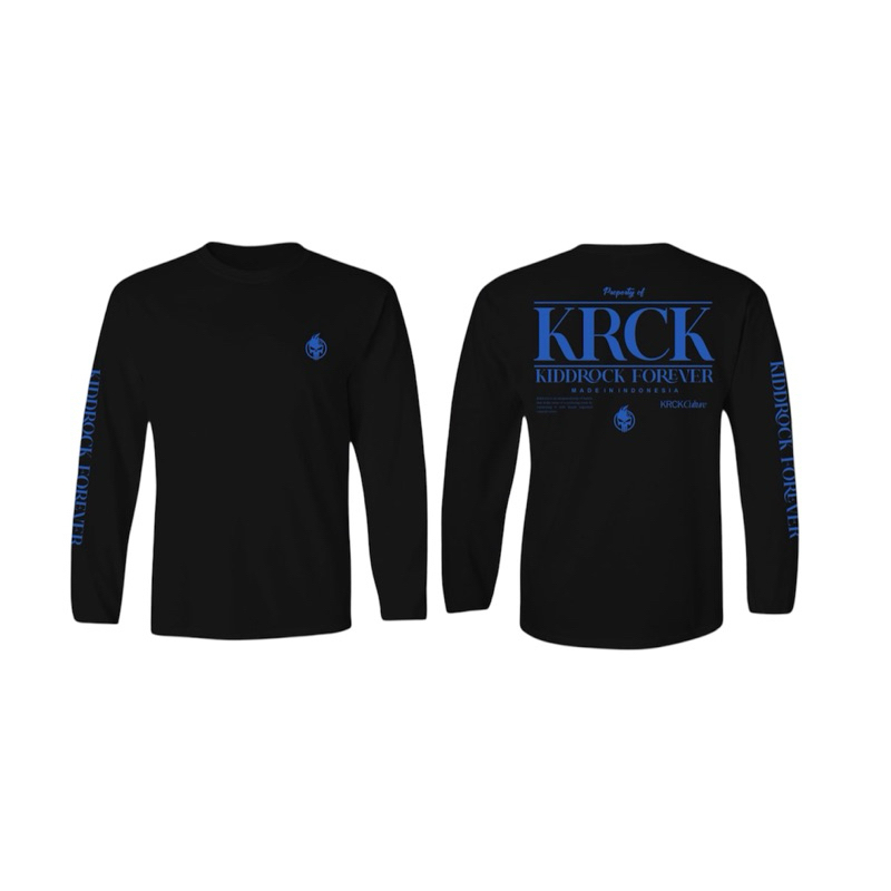 Kiddrock t shirt long sleeve Restived "black"