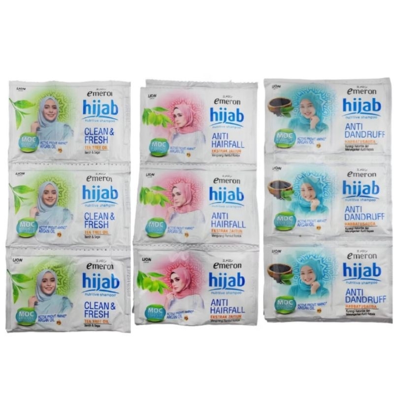 Sampo Emeron Hijab 1 Renceng isi 24 Sachet