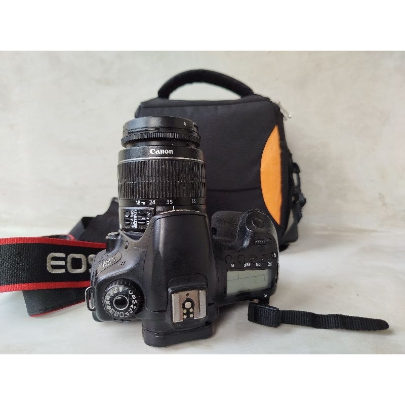 kamera canon 60d+lensa kit