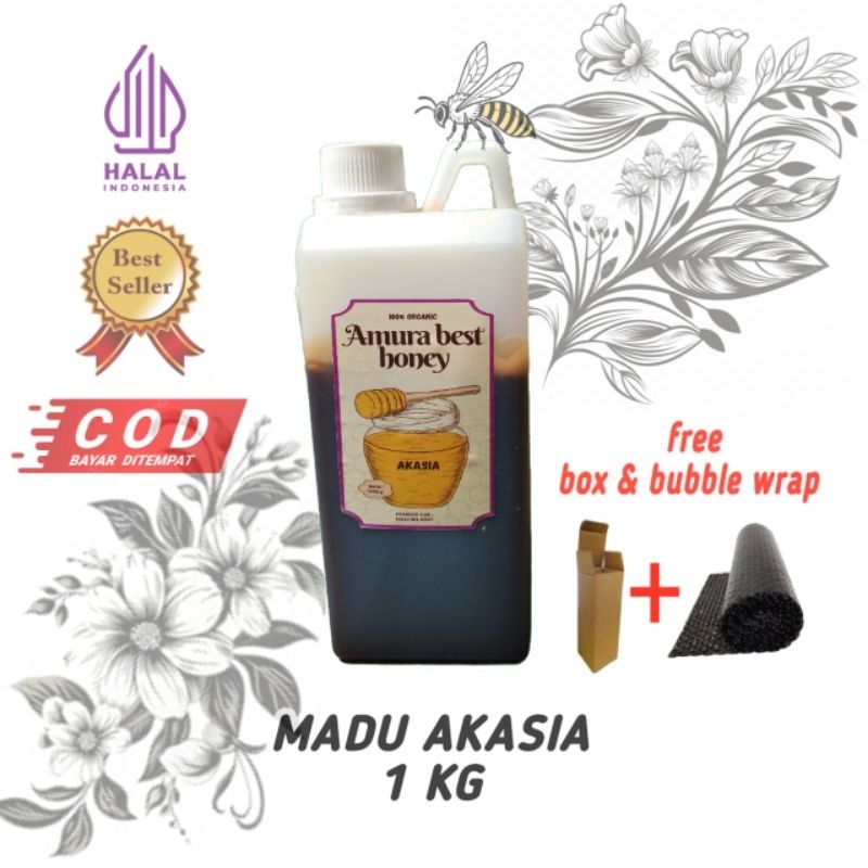 

MADU AKASIA 1 KG || MADU MURNI AMURA