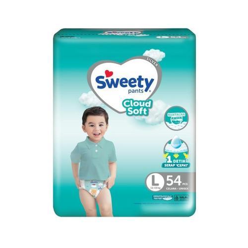 L 54 Sweety Silver Pants L54 - Sweety Popok Celana Silver L 54