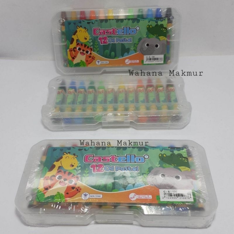 

Krayon/ Crayon 12 Warna Castello
