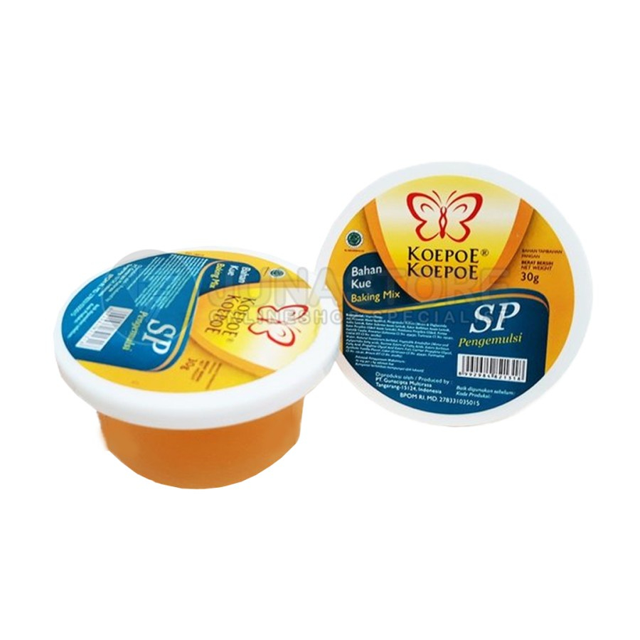 

SP KOEPOE KOEPOE 30 Gram Kupu kupu Baking Mix Pengemulsi Murah