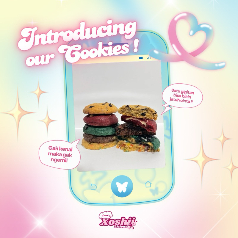 

(Buy 3 Get 1 Free) Soft Cookies | Hampers | Kado Ulang Tahun