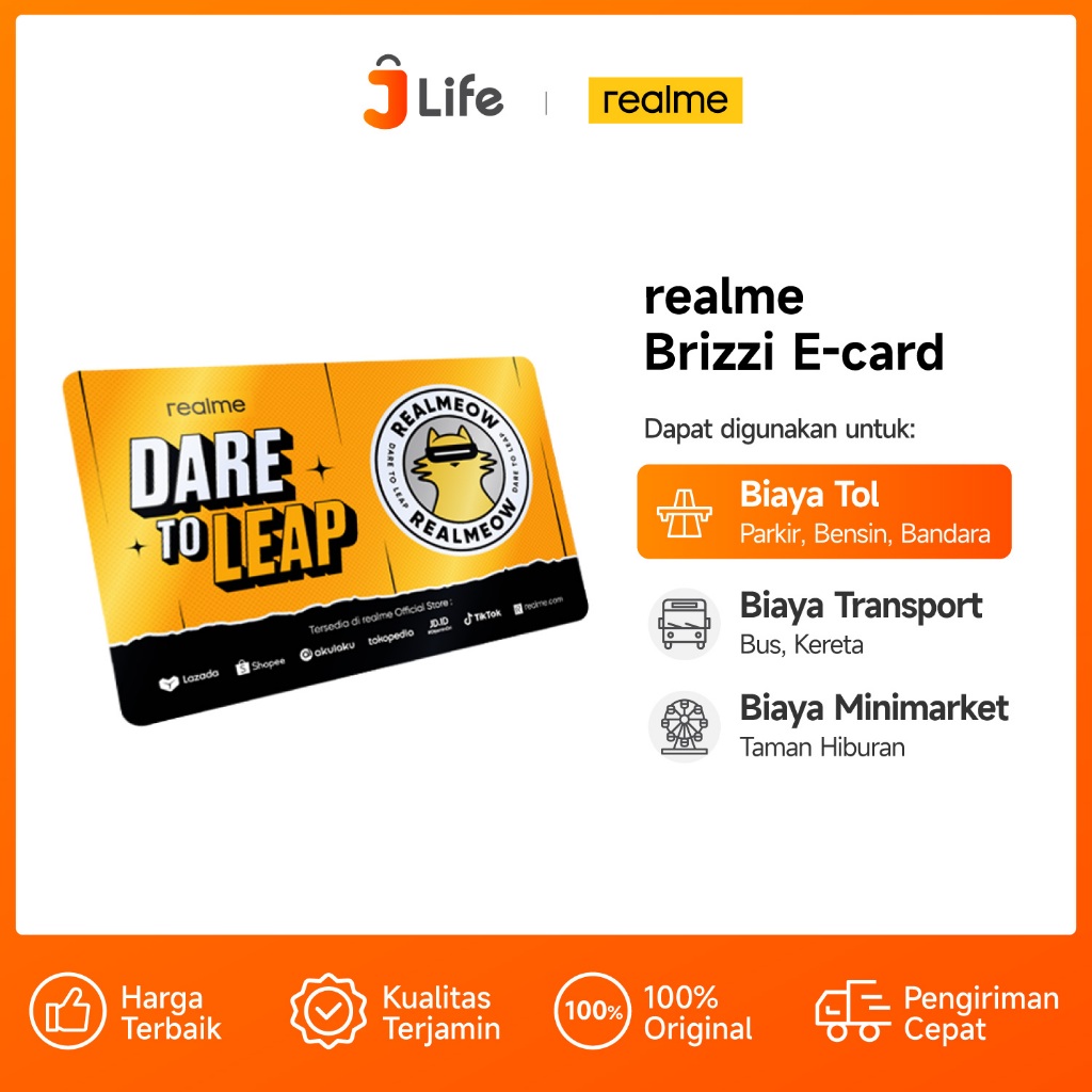 PROF'S Jlife - Realme Voucher Brizzi (Card Saja)