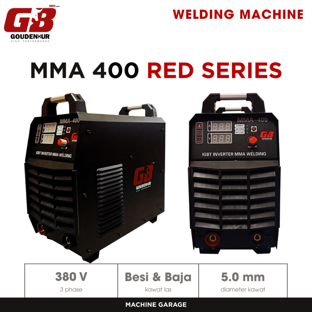 Mesin Las MMA 400 GB Red Series
