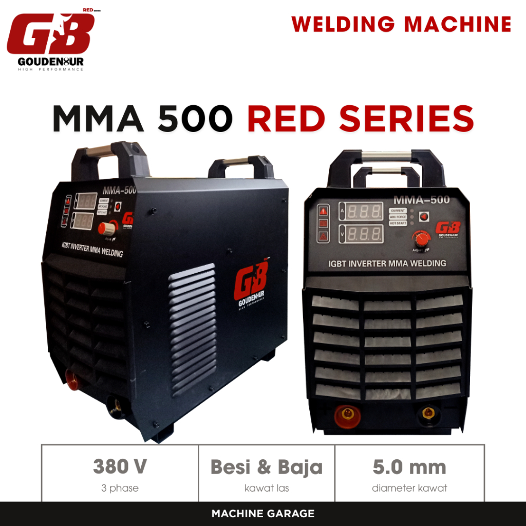 Mesin Las MMA 500 GB Red Series
