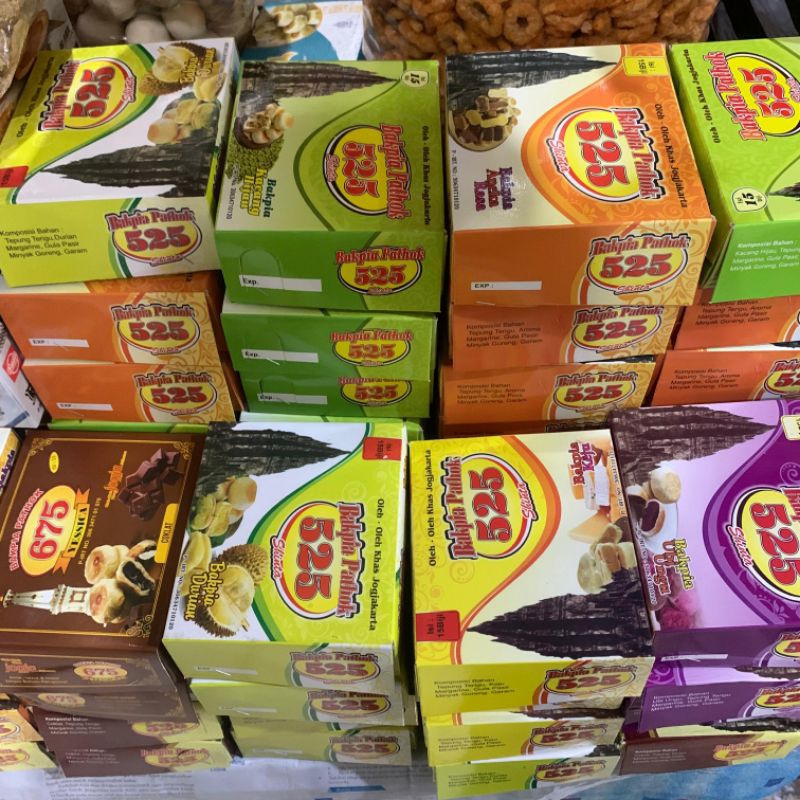 

Bakpia Pathok Jogja 525 isi 15 pc enak murah