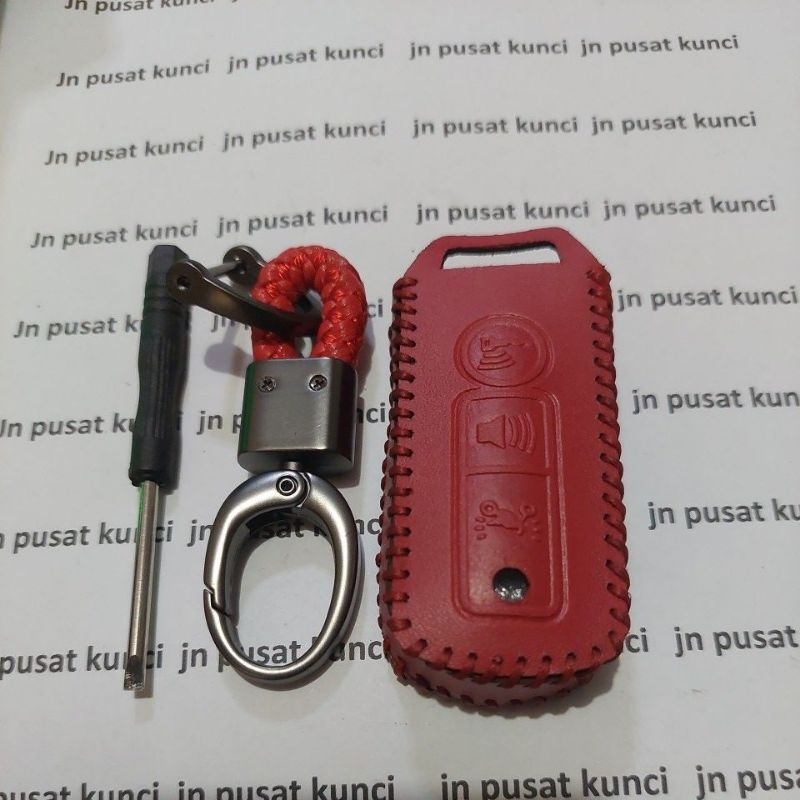 Gantungan kunci kulit motor Honda PCX Lokal