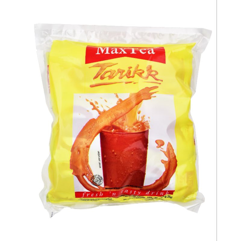

Max Tea Tarik 1 Pack Isi 30 Sachet – Teh Tarik Instan Creamy & Nikmat | Minuman Teh Susu Kekinian