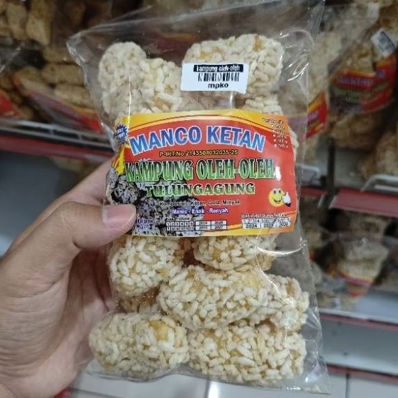 

165 Gram Manco Ketan Gula Putih Khas Tulungagung Manis Enak Dan Renyah