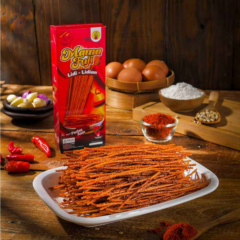 

[NEW PRODUCT] Mamafuji - Mie Lidi-lidian / Cemilan Jadul Kekinian