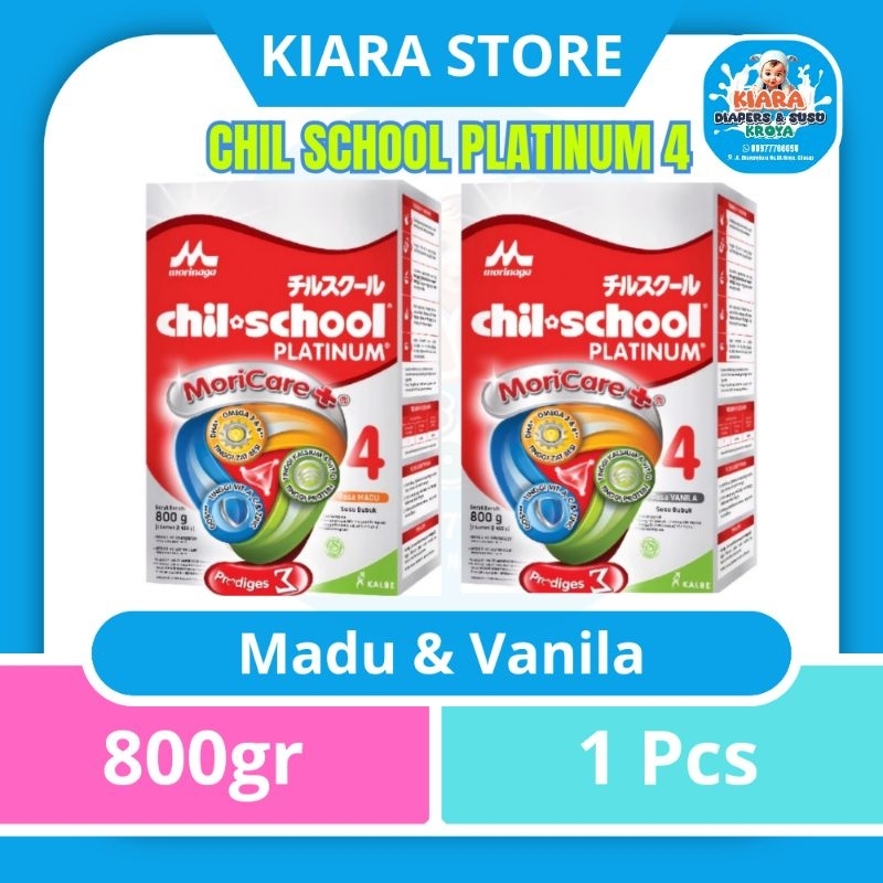 

CHILSCHOOL PLATINUM MORICARE VANILA MADU 800GR CHIL SCHOOL PLATINUM 4 (3-12 TAHUN)