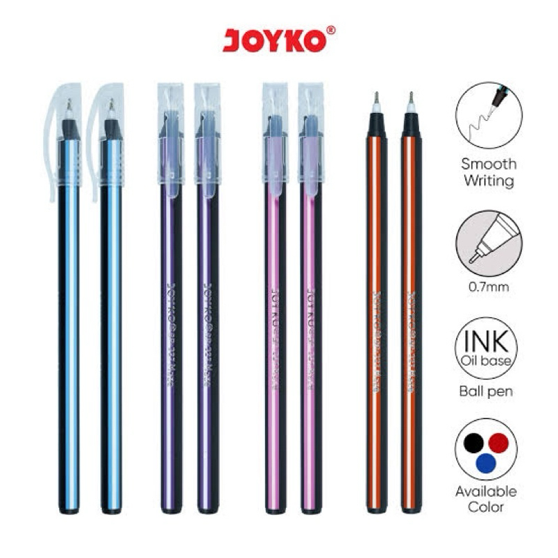 

Ballpoint Pen Pena Pulpen JOYKO BP-327 MAZE 0.7mm/Pulpen JOYKO BP327 1PACK isi 12pc
