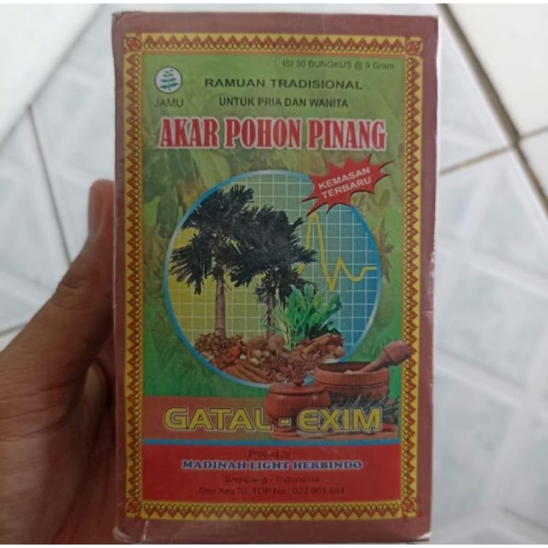 

akar pohon pinang sepesial gatal. gatal
