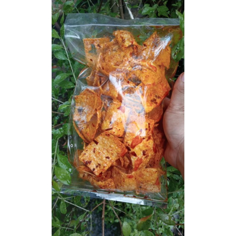 

keripik pedas ebi