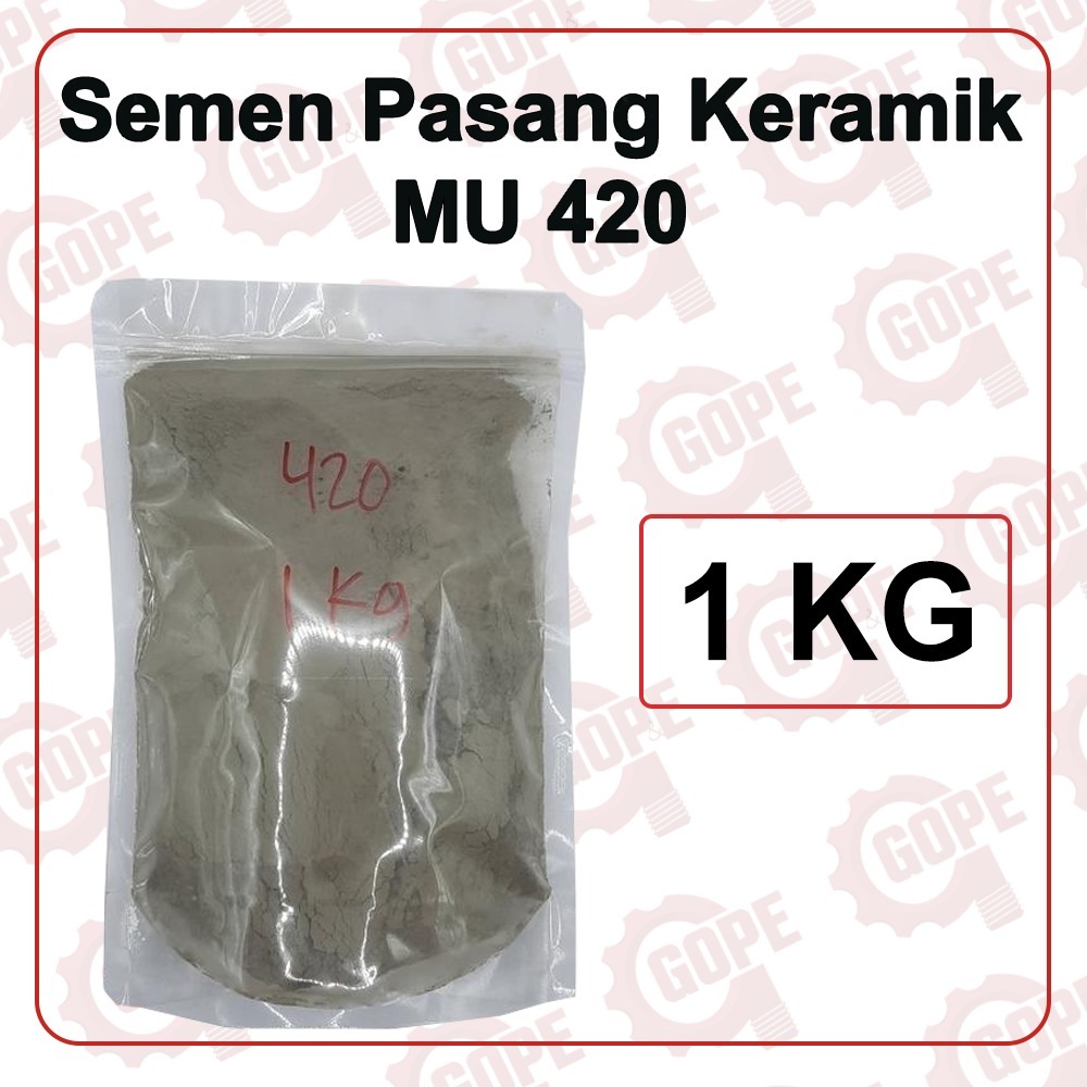 Mu 420 Mortar Utama Semen Pasang Keramik Kemasan 1 kg