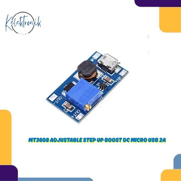 DC-DC Boost Step up Adjustable Converter Micro USB 2-24V to 5v-28V 6v 9v 12v 24v