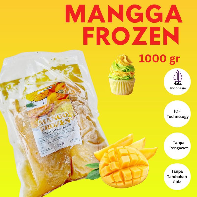 

MANGGA HARUM MANIS FROZEN 1KG