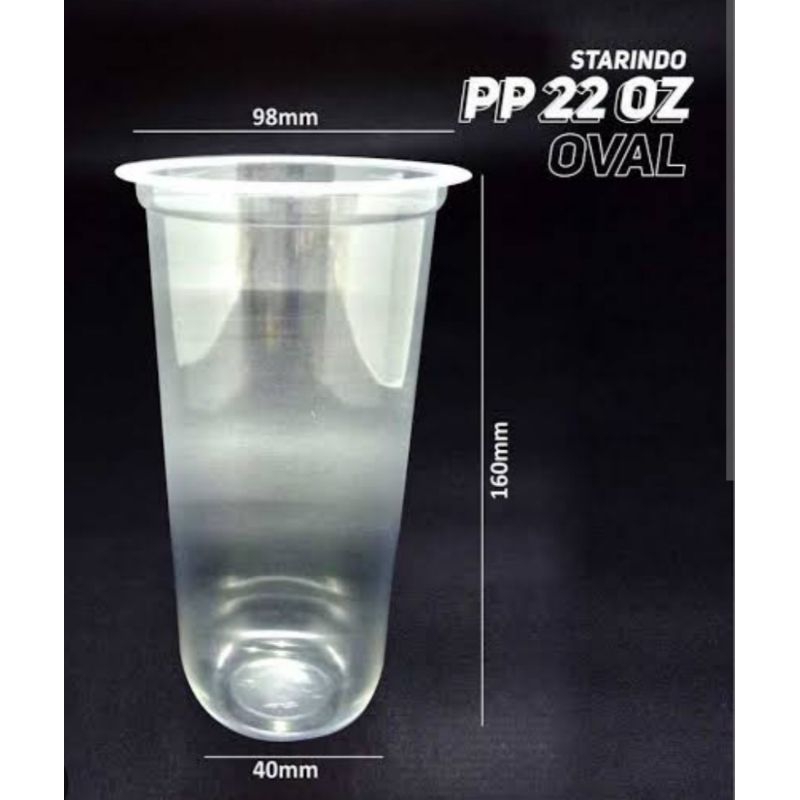 starindo 22 Oz oval