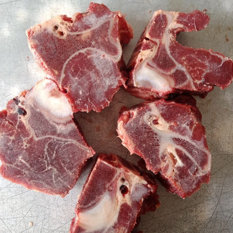 

TULANG IGA LEHER SAPI NECKBONE ATAU IGA GONDRONG 1 KG (HALLAL) / IGA GONDRONG SAPI 1 KG