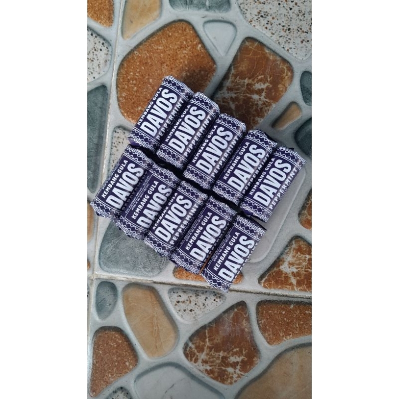 

PERMEN DAVOS PAPERMINT 1 PACK ISI 10 SLOP PERMEN JADUL DAPROS MURAH