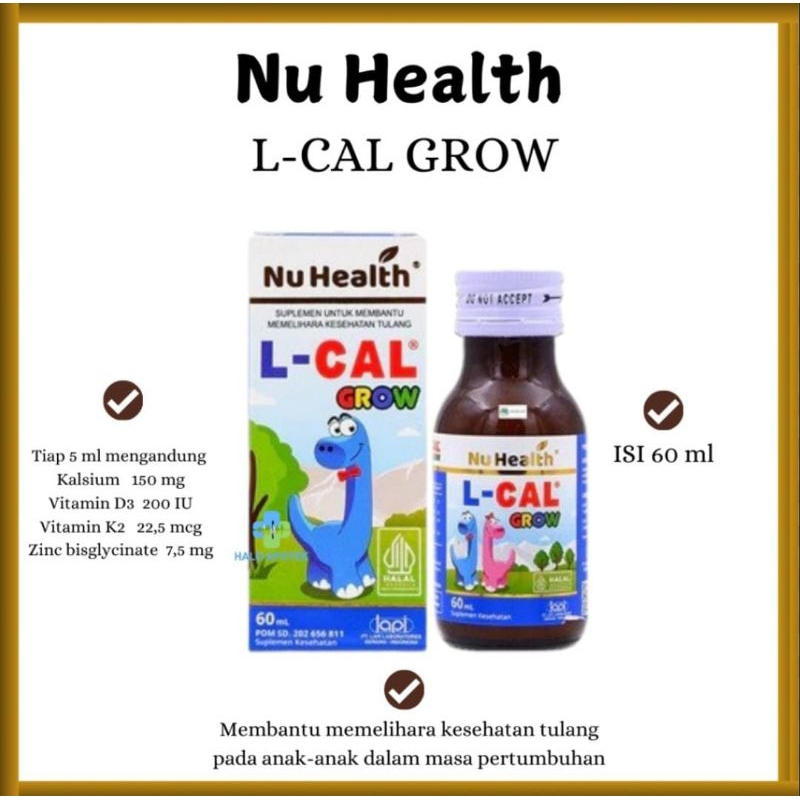 L-CAL GROW SIRUP