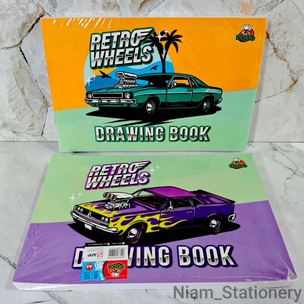 

Azka_Niam SATU PACK ( 10 PCS x 8 LEMBAR ) Buku Gambar A4 Dodo